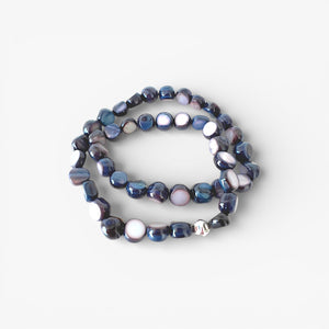 DOUBLE TROUBLE Big Mother Of Pearl Wrap DOUBLE TROUBLE Big Mother Of Pearl Wrap