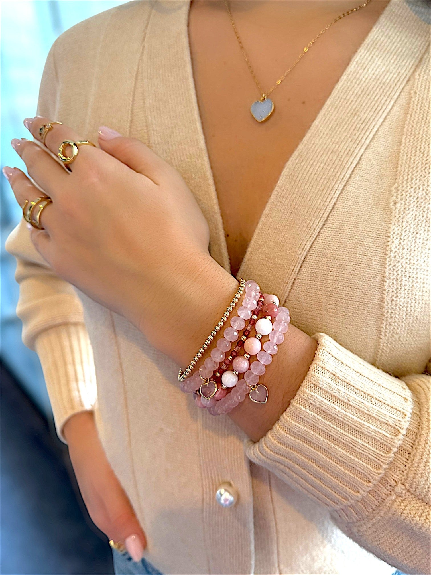 gold filled chain bracelets