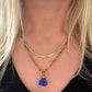 HERRINGBONE gold chain necklace