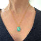 GEMMA Amazonite pendant necklace