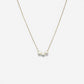 ALEXANDRA floating pearl necklace