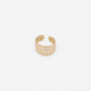 CAMILLE adjustable hammered ring