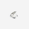 CHLOE saddle silver ring