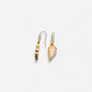 DRUZY leaf earrings