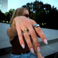 GOLD BAND gold stacking ring