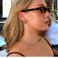AVERY lip chain necklace