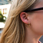 PEBBLES hoop earrings