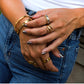 PENELOPE adjustable spiral ring