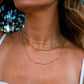 HALEY box chain necklace