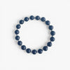 ELISEO silver and black bracelet