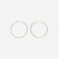 ENDLESS gold hoops