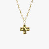 GOLD CROSS chain necklace