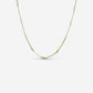 HALEY box chain necklace