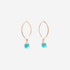 HOOKED gemstone dangles