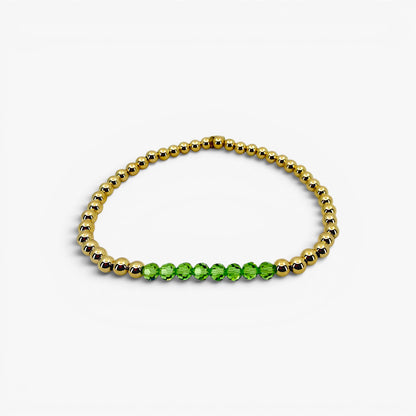 FLOWERS In The Garden beaded bracelets