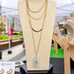SERENA aquamarine necklace