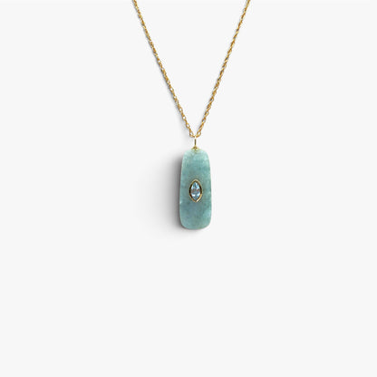 SERENA aquamarine necklace