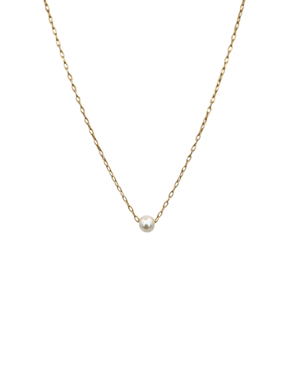 ALEXANDRA floating pearl necklace