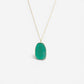 ISLA green onyx necklace