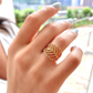 GOLD LEAF ring