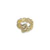 LILLY chain link wrap ring