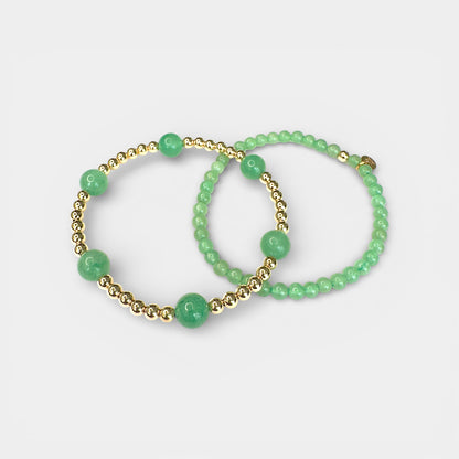 POM POM mini beaded bracelet