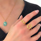 LOVE adjustable ring