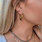 Chunky Gold Hoops