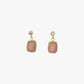 PINK BLOSSOM pink opal dangles