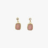 PINK BLOSSOM pink opal dangles