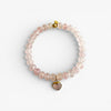 PINK CHAMPAGNE beaded bracelet