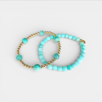 POM POM bracelet set