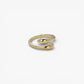 SNAKE elegant bypass ring
