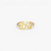 LOVE adjustable ring