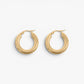 Chunky Gold Hoops