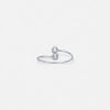ADINA dainty adjustable ring