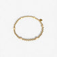 STARDUST gold beaded bracelet