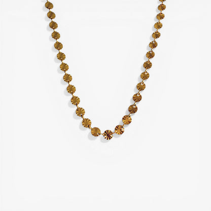SUNBURST layering necklace