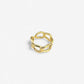 TATUM chunky link cuff ring