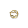 TATUM chunky link cuff ring