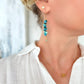 TURQUOISE dangle earrings