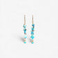 TURQUOISE dangle earrings