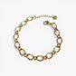 SAM hammered chain bracelet