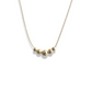 BALLER gold beaded necklace