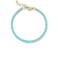 TURQUOISE anklet