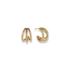 TRIPLE HOOP earrings