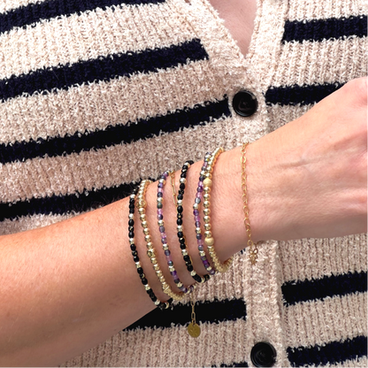 BOLD + BRIGHT beaded bracelet