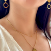 LENA gold choker necklace