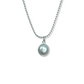 PAIGE silver pearl necklace