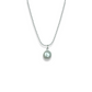 PAIGE silver pearl necklace